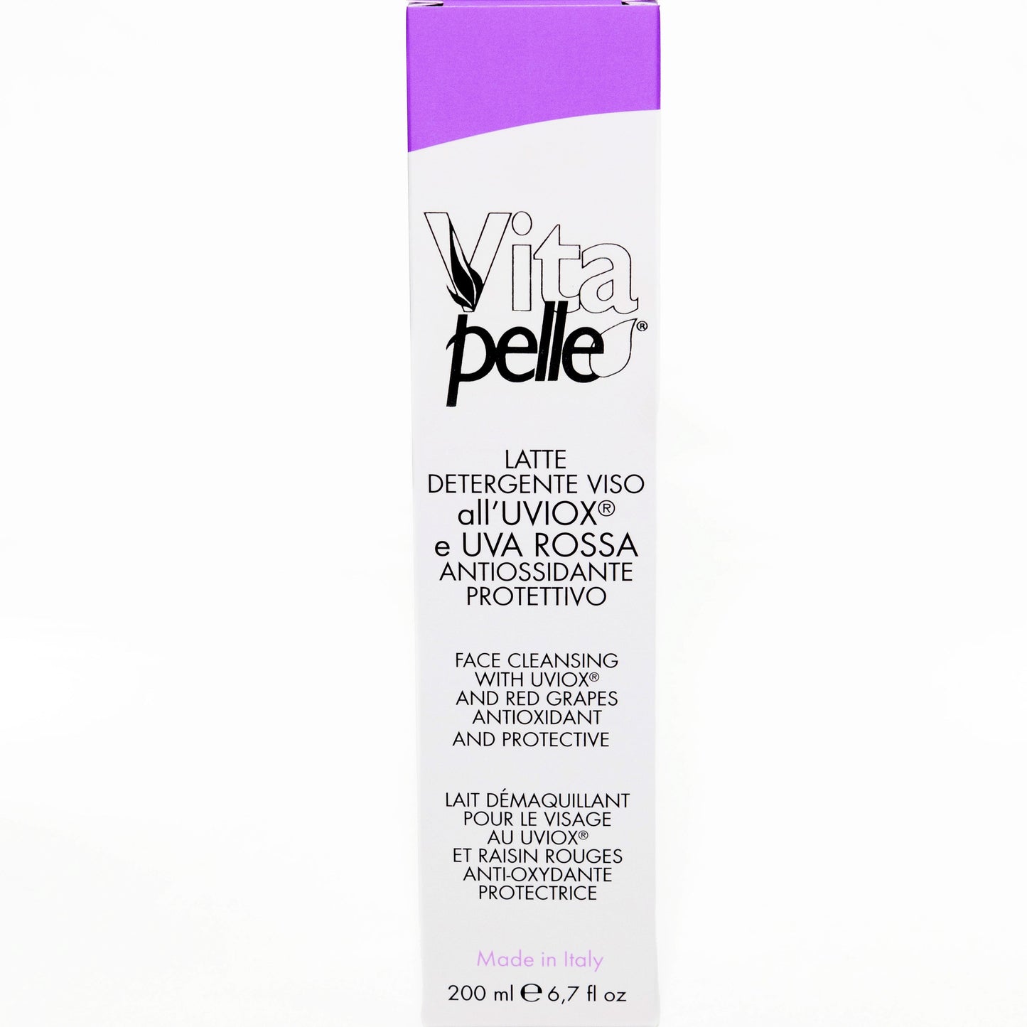 Latte Detergente Viso Uviox 200 ml