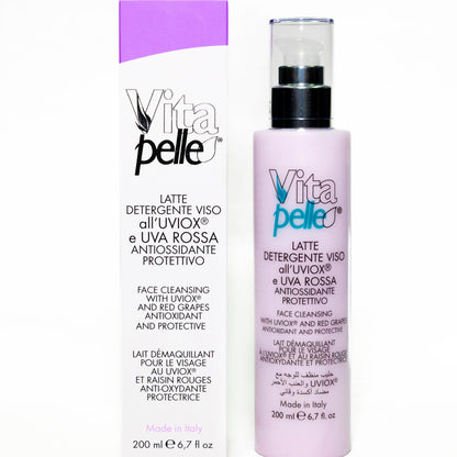 Latte Detergente Viso Uviox 200 ml