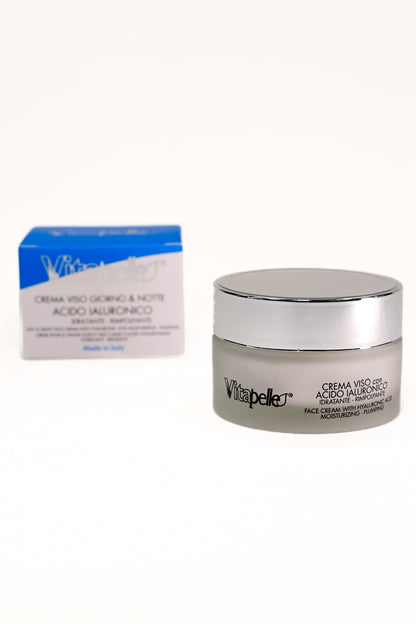 Crema Viso Giorno & Notte all'Acido Ialuronico 50 ml