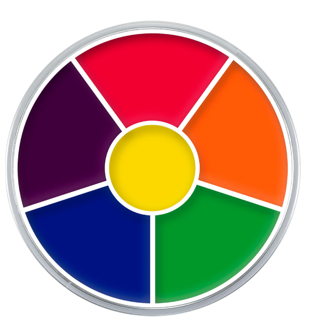 Cream Color Circle Uv Day Glow