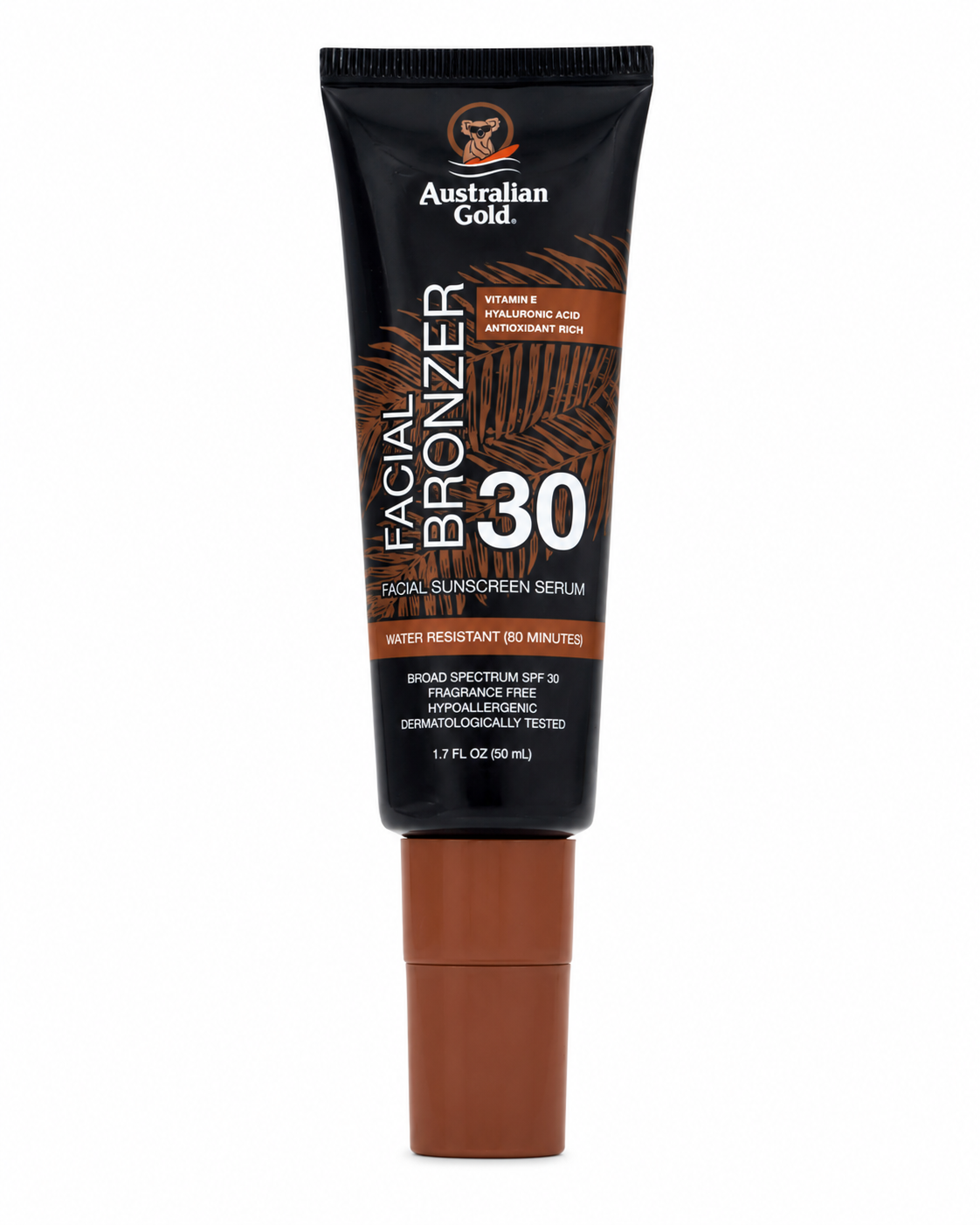 Australian Gold Siero Viso SPF 30 con Bronzer