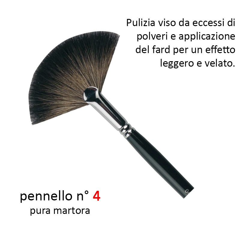 Pennello pura martora n° 04