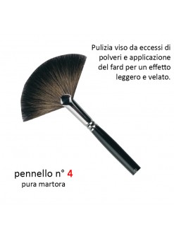 Pennello pura martora n° 04