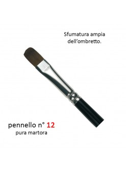 Pennello 12 pura martora