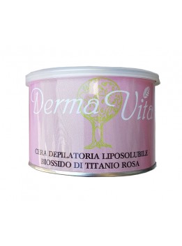 Cera depilatoria liposolubile biossido di titanio rosa